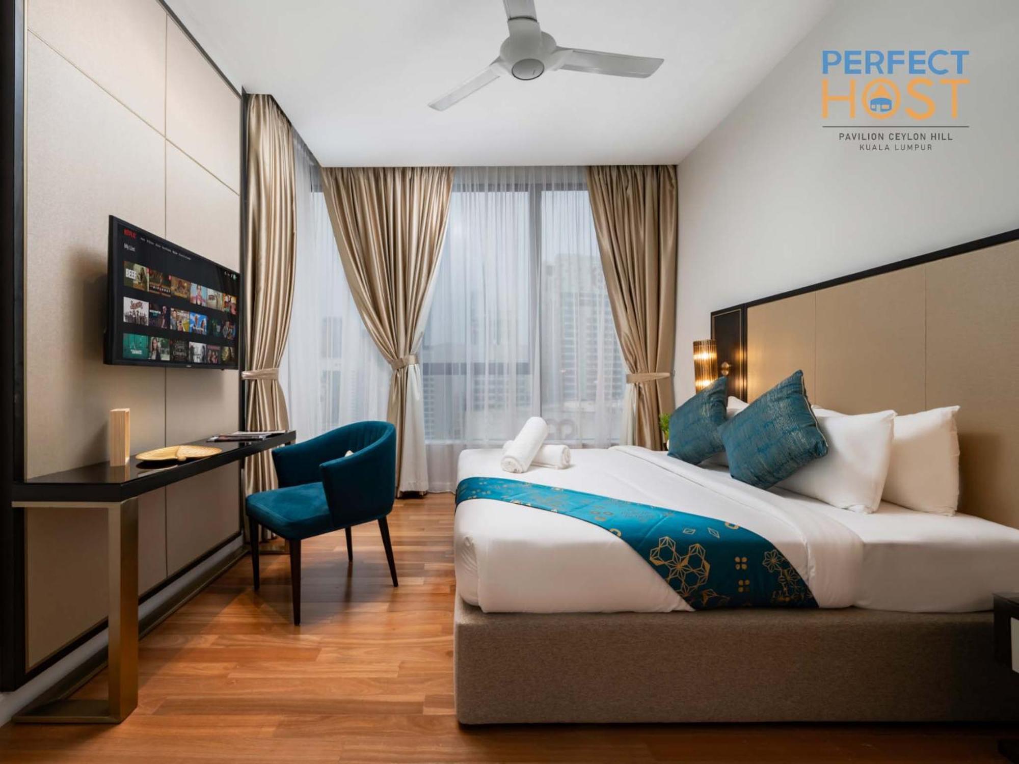 Pavilion Ceylon Hill Suites, Bukit Bintang By Perfect Host Kuala Lumpur Exterior foto Deluxe Room