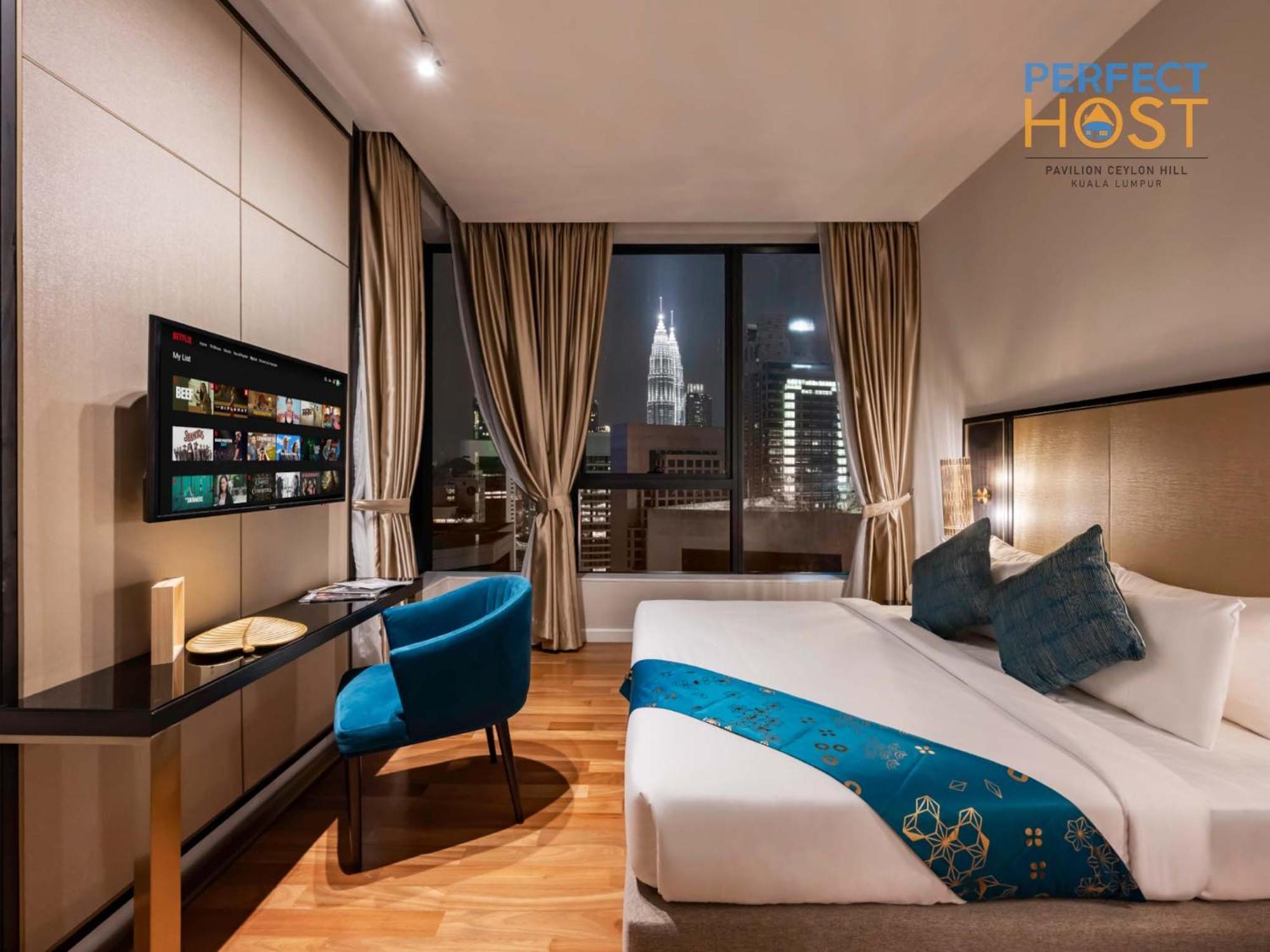 Pavilion Ceylon Hill Suites, Bukit Bintang By Perfect Host Kuala Lumpur Exterior foto Deluxe Room